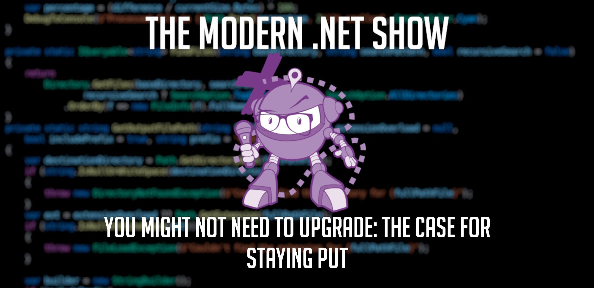 Artwork for S09E03 - You Might Not Need to Upgrade: The Case for Staying Put